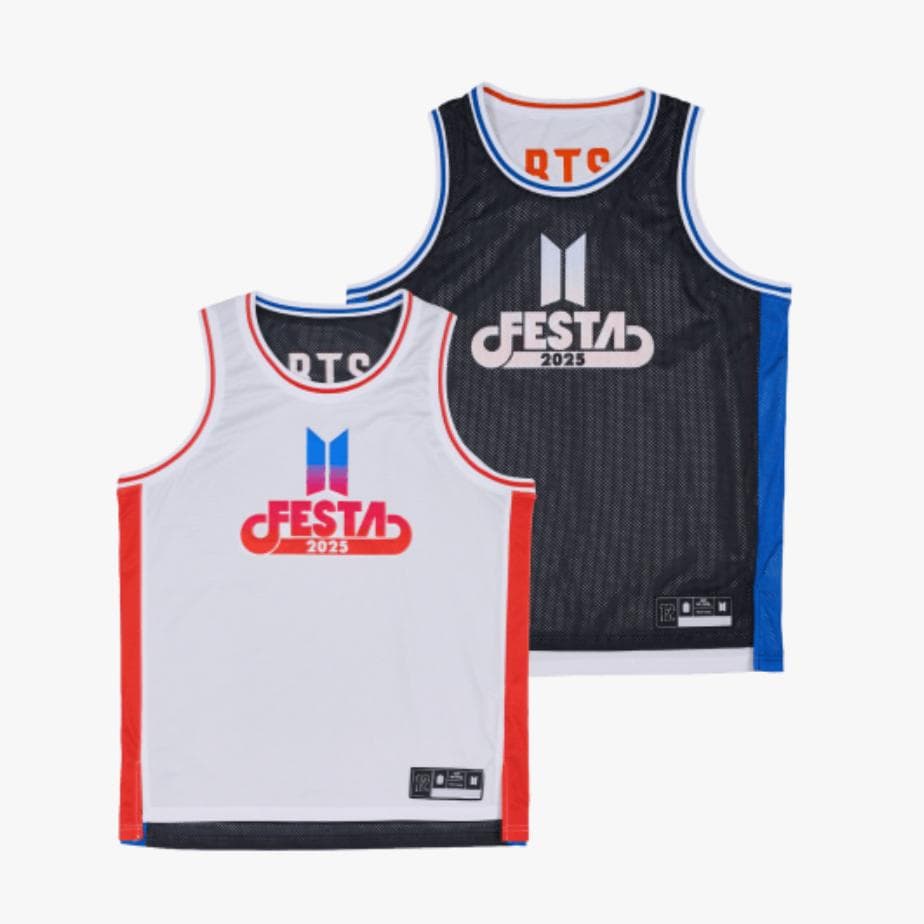 即日発送　BTS FESTA 2025 リバーシブルバスケットボールユニフォーム