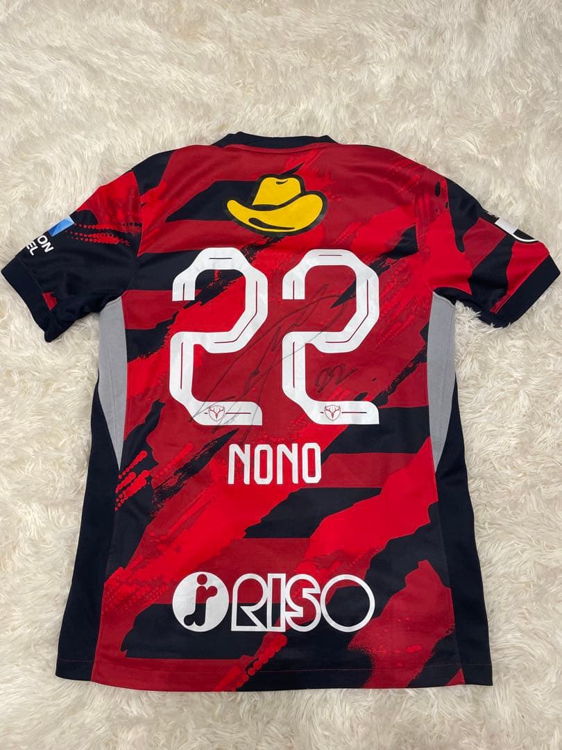 【すずさん専用】鹿島アントラーズ濃野選手サイン入りレプリカユニフォーム2025年
