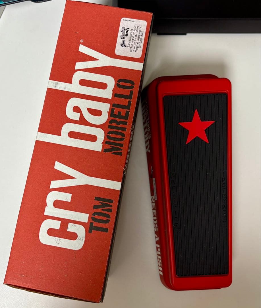 ギター cry baby tom morello TBM95 Jim Dunlop