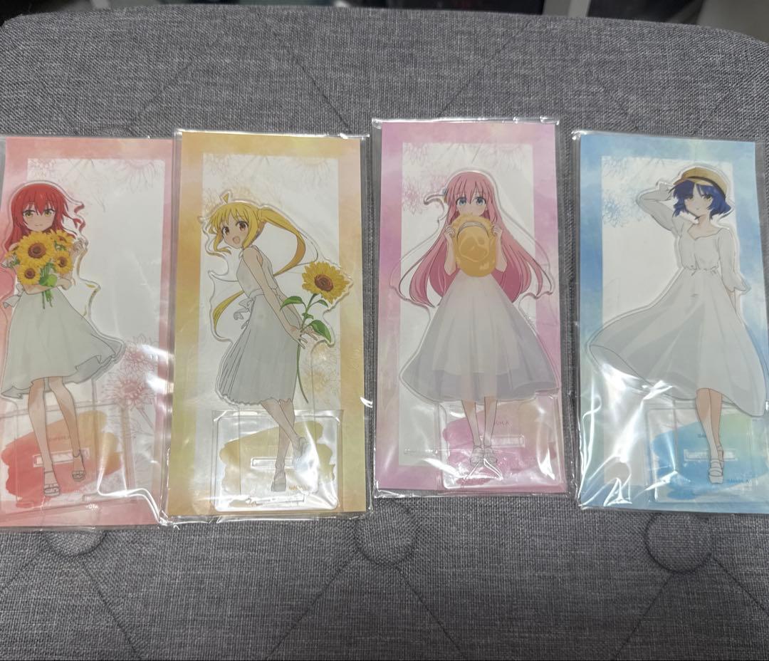 新品未開封　ぼっちざろっく 4人セット　コミケc102 アクリルスタンド