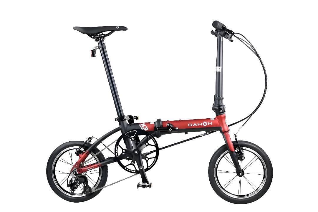 DAHON k3 折りたたみ自転車 赤色 14インチ