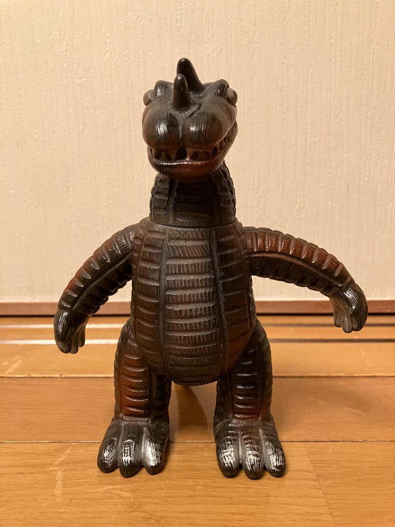 三浦トーイ　アボラス　ミウラトーイ　ソフビ 怪獣 当時物　パチ怪獣