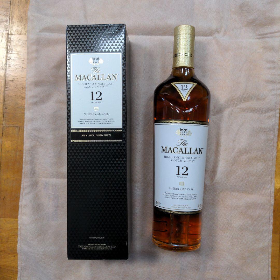 マッカラン12年　SHERRY OAK CASK