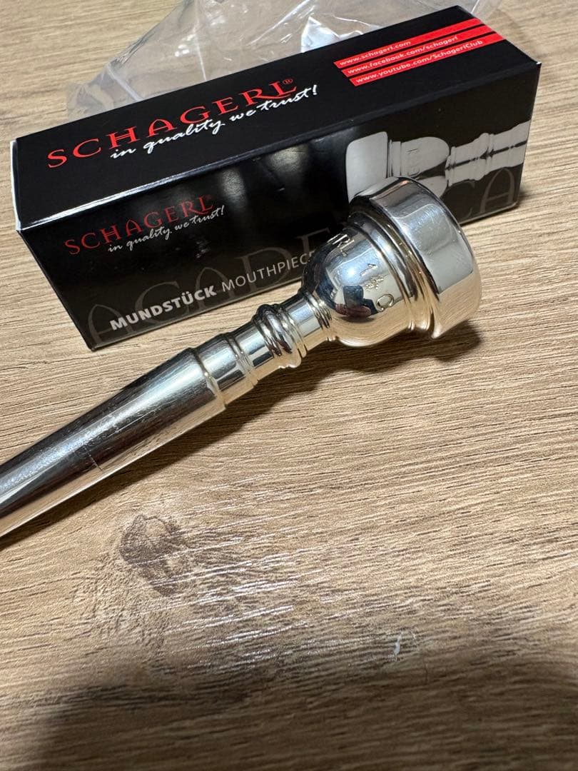 SCHAGERL 1-1/4C トランペットマウスピース