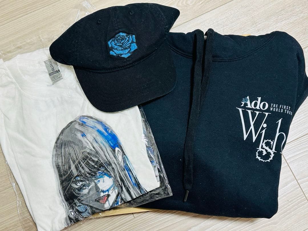 Ado Wish 海外　パーカー　Tシャツ　キャップ