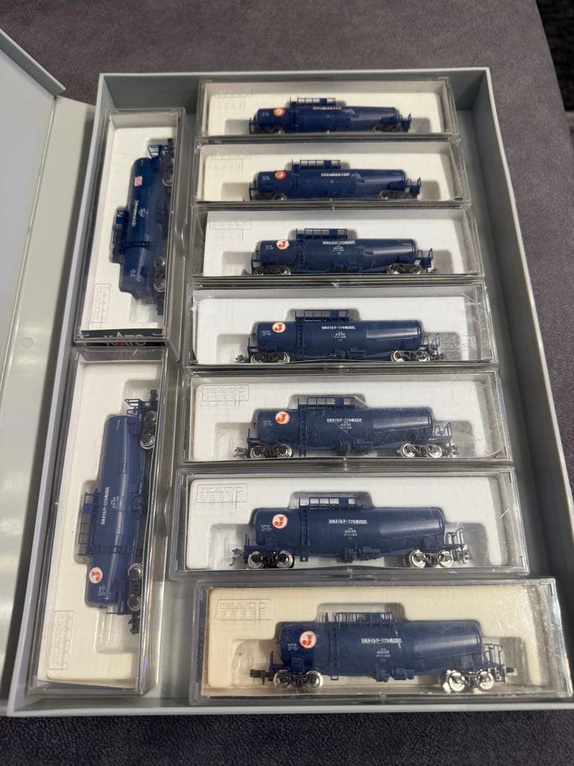 ゆ*う様 KATO タキ　Nゲージ鉄道模型 8両セット 青