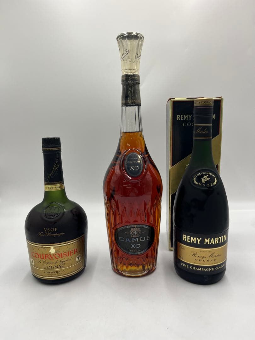 CAMUS XO 100cl レミーマルタン　70cl クルボアジェ　700ml