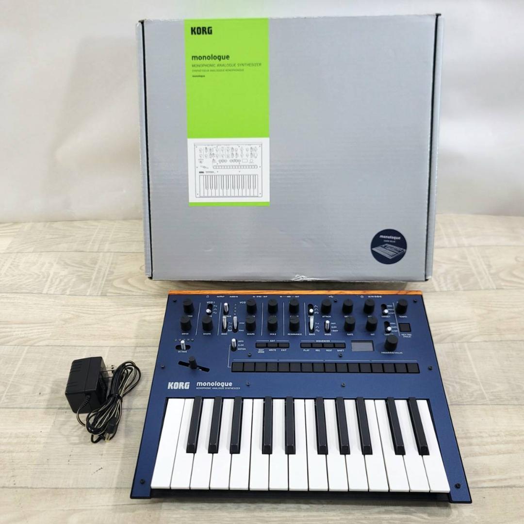 KORG モノフォニック アナログ シンセサイザー monologue BL