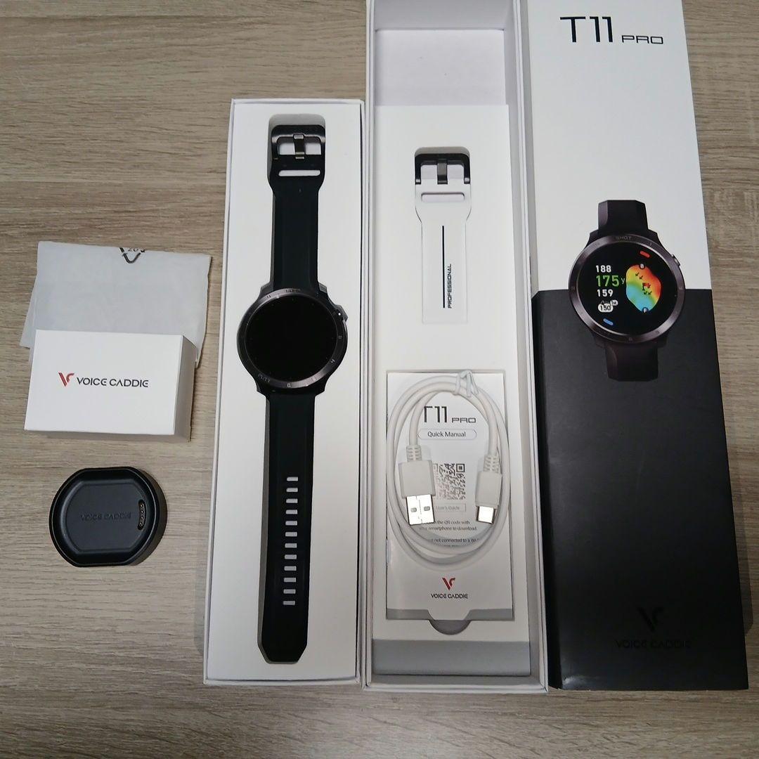 T11 Pro ブラック GPSスマートウォッチ
