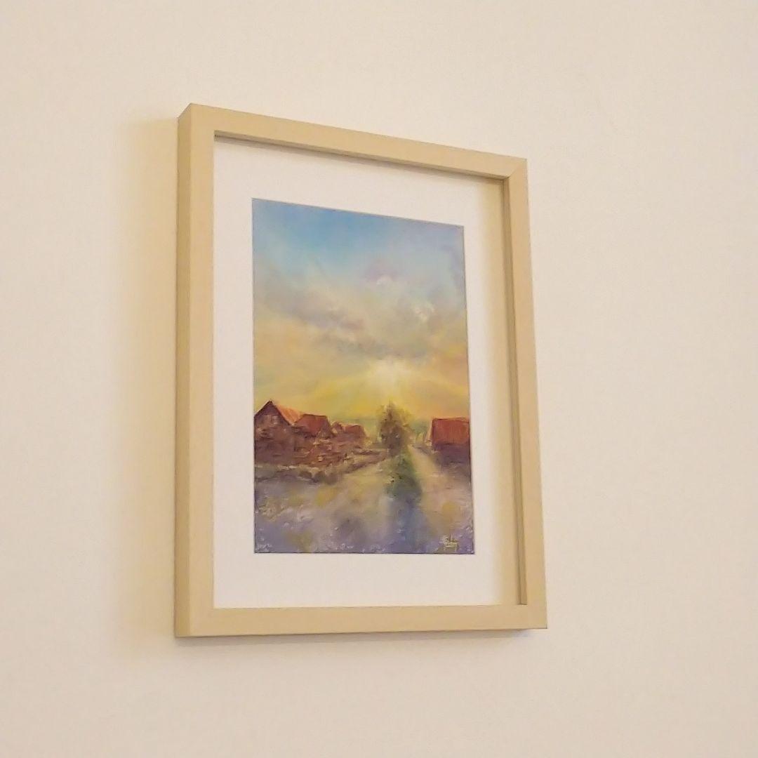 癒しの水彩画1139 morning light