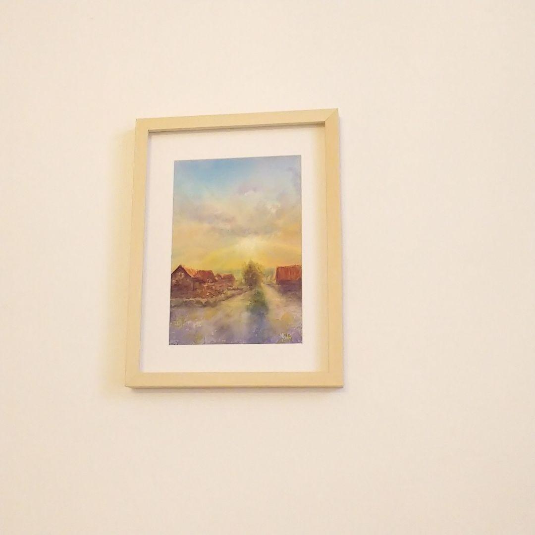 癒しの水彩画1139 morning light
