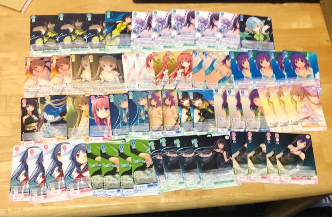 ゆ*き様 ヴァイスシュヴァルツロゼ　蒼の彼方のフォーリズム　セミRR以下4コン