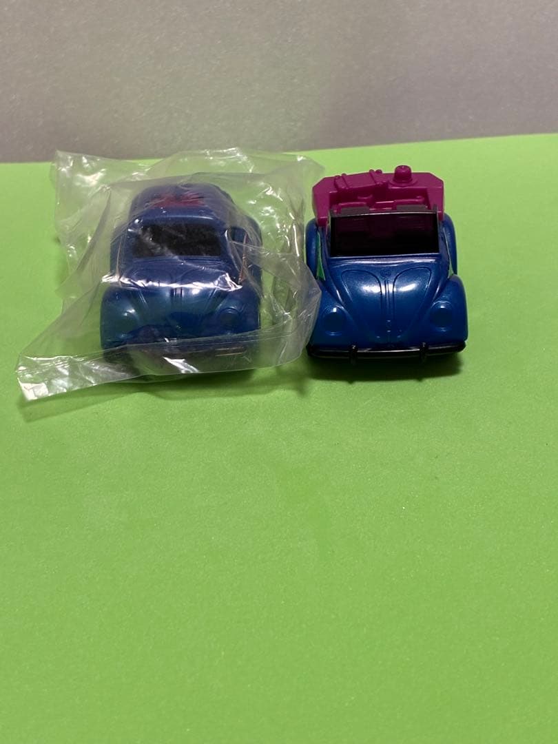 チョロQ、ワーゲン・紺メタ・ノーマルとオープン