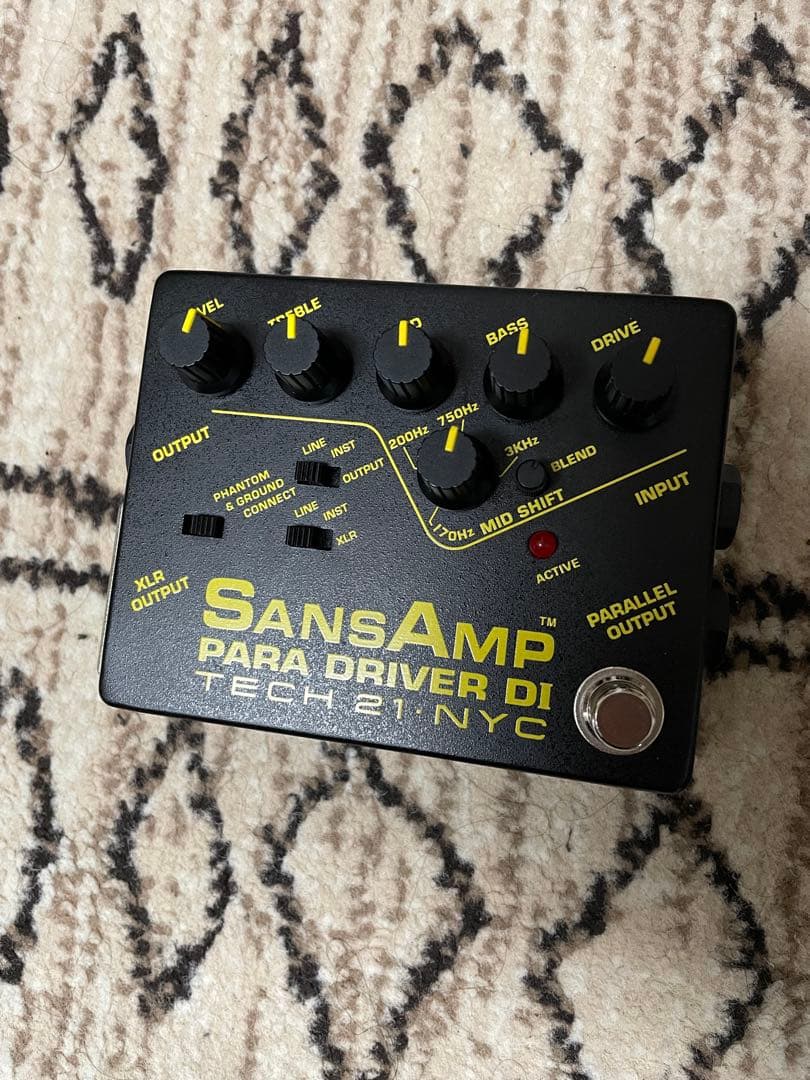 ベース Tech 21 SansAmp Para D DI