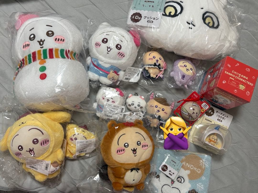 ちいかわ　まとめ売り　ぬいぐるみ　マスコット　うさぎ　くりまんじゅう