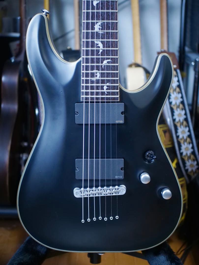 SCHECTER DAMIEN PLATINUM-7 SBK 7弦