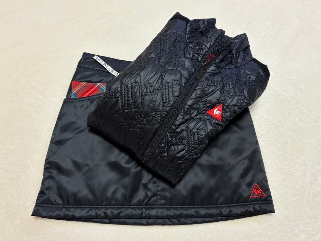 ルコック 中綿ジャケット+スカートセットアップ 美品