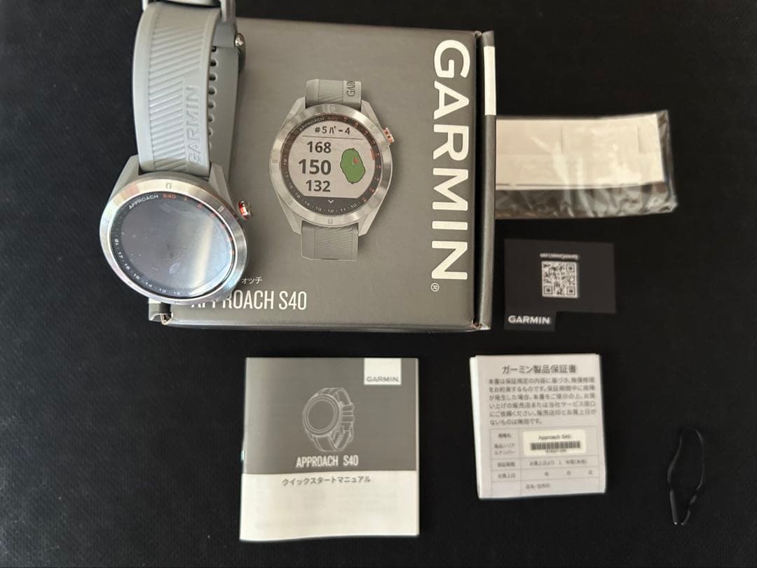 Garmin Approach S40 GPSゴルフウォッチ　画面無傷　オマケ付