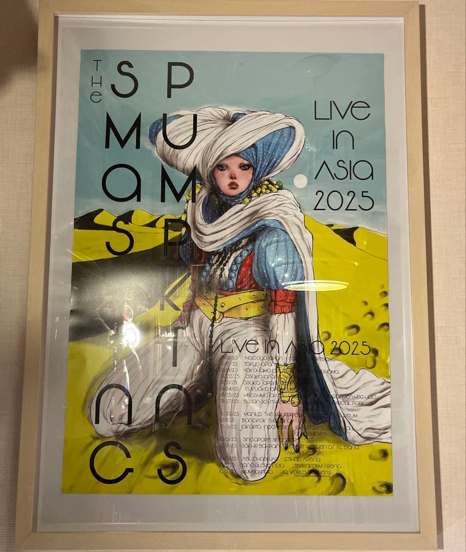 smashing pumpkins Live inJapan 2025 ポスター