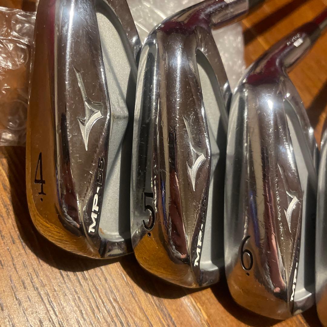Mizuno MP55 アイアンセット 4-9 PW 7本！