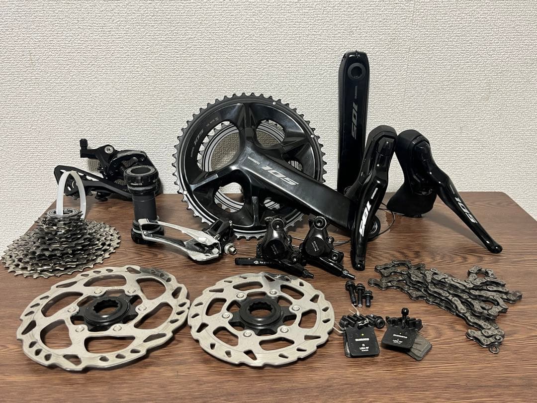 5*0様 300円スタート売切り！　Shimano 105 コンポーネントセット