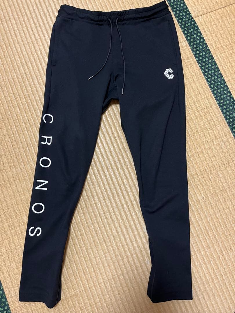 cronos クロノス ジョガーパンツ トレーニング ジム 黒 ブラック