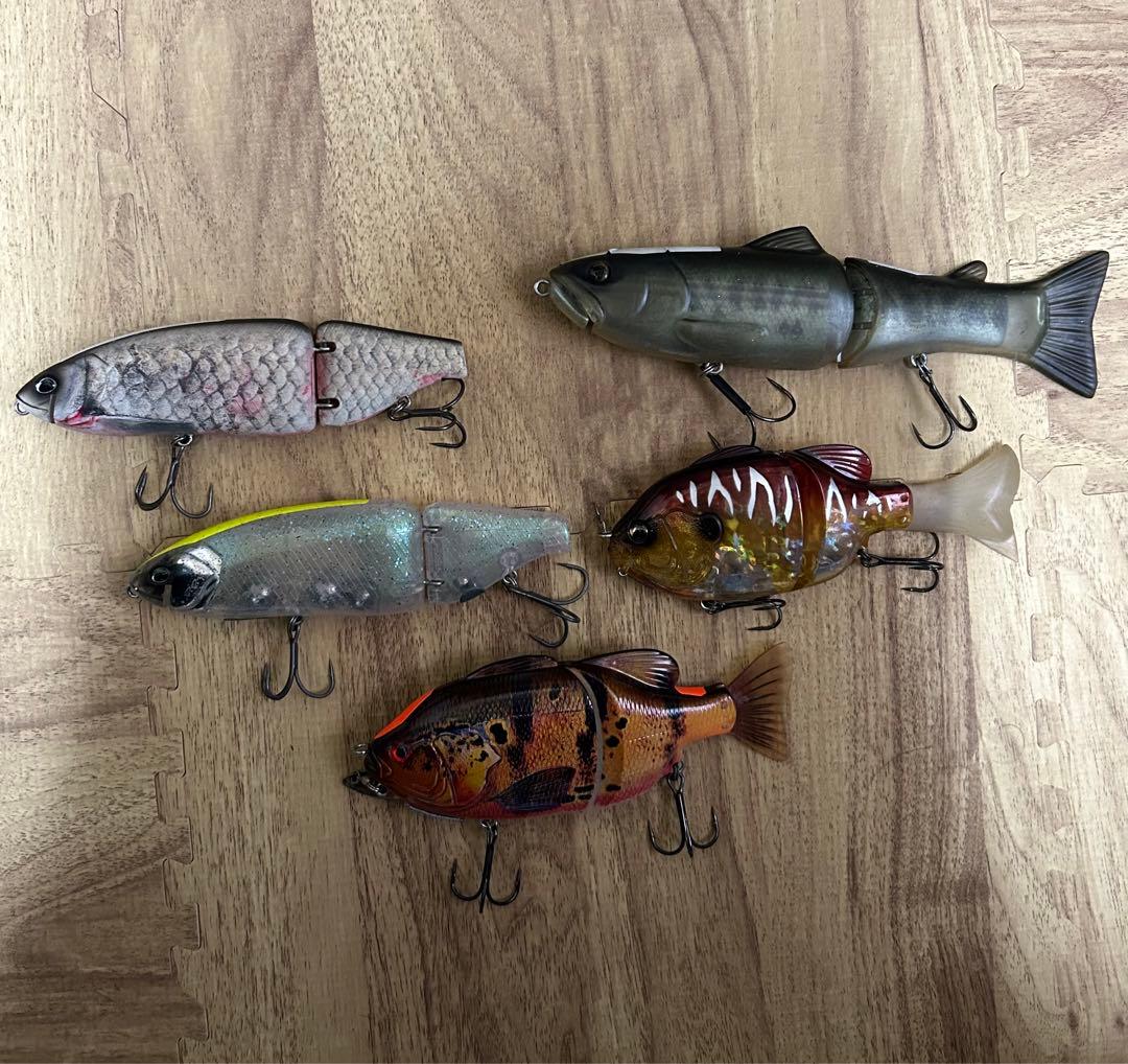 ビッグベイト5点セット　DRT.deps.
