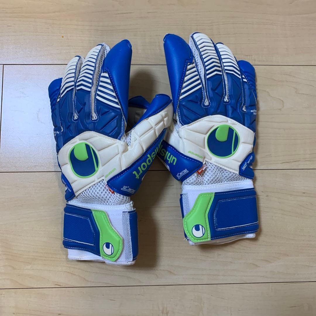 サッカー　キーパーグローブ　ウールシュポルト　アクアグリップ