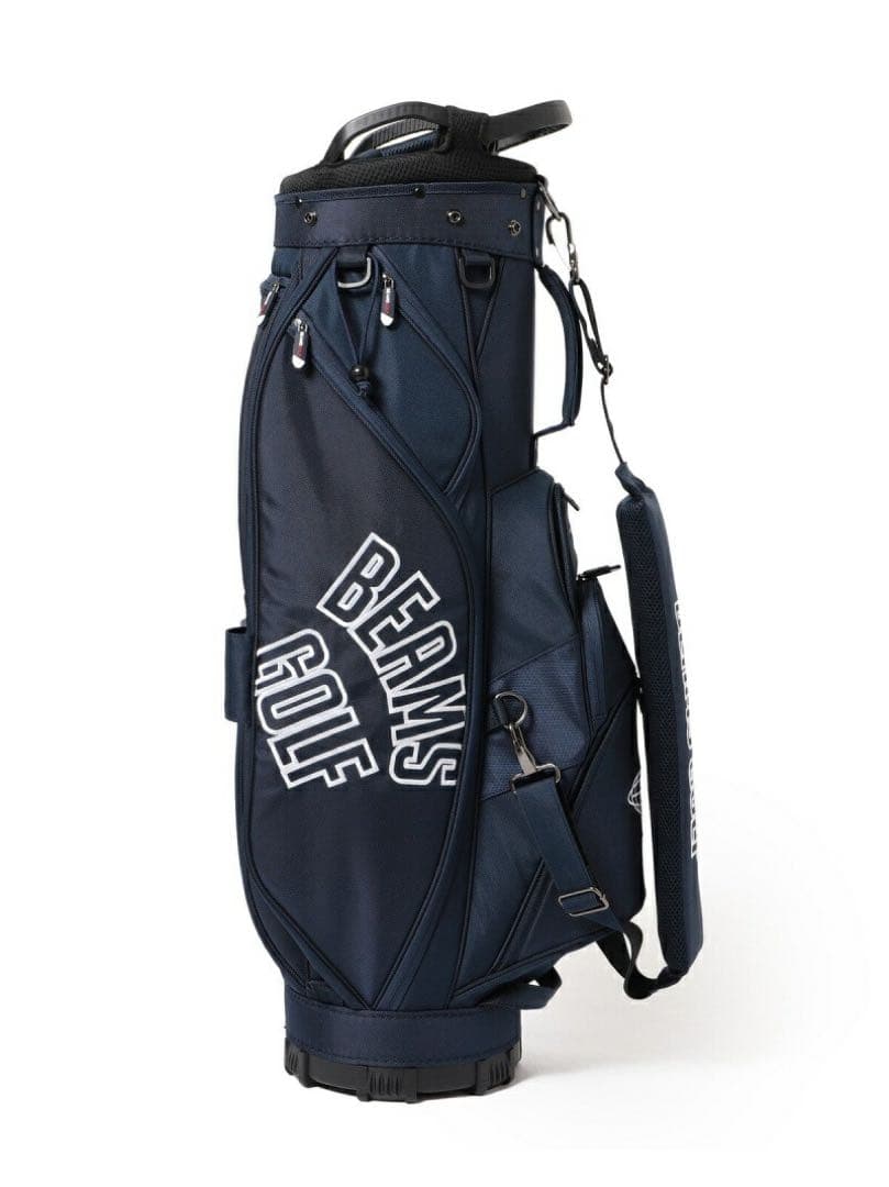 BEAMS GOLF キャディバッグ ネイビー