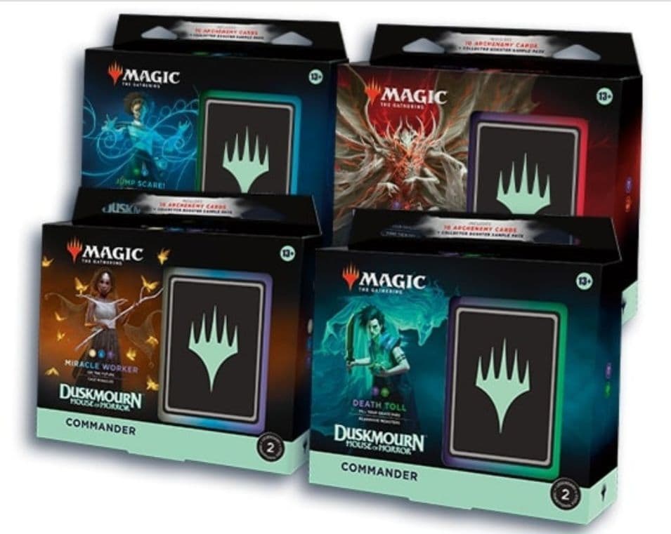 MTG ダスクモーン：戦慄の館 統率者デッキ４種セット 英語