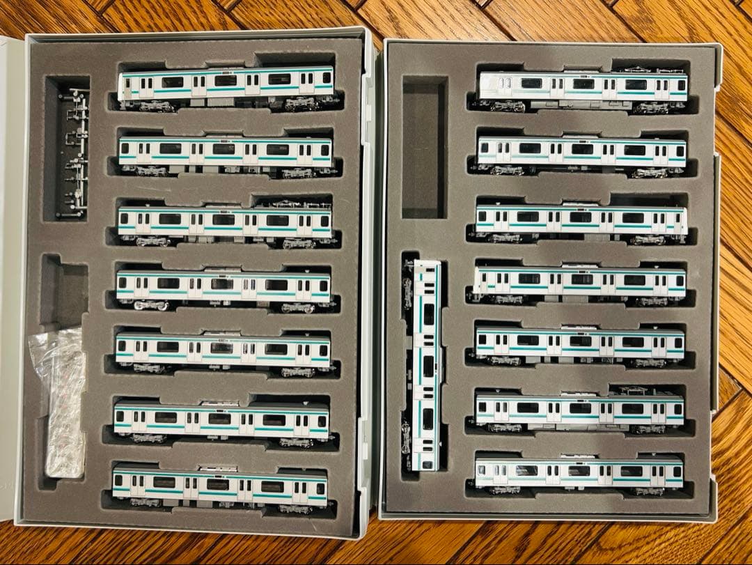 TOMIX JR E501系通勤電車 15両セット 床下グレー TN化済み