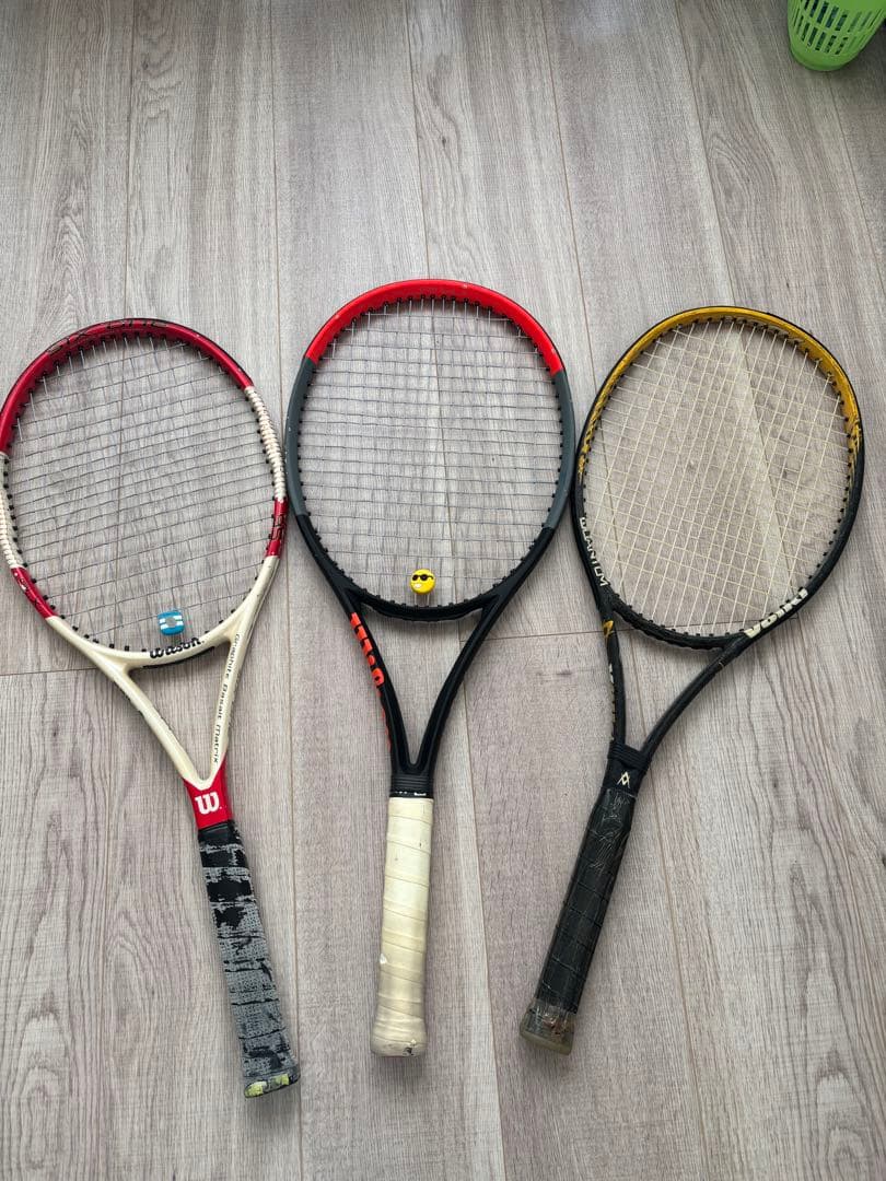 Wilson ウィルソン テニスラケット 3本セット