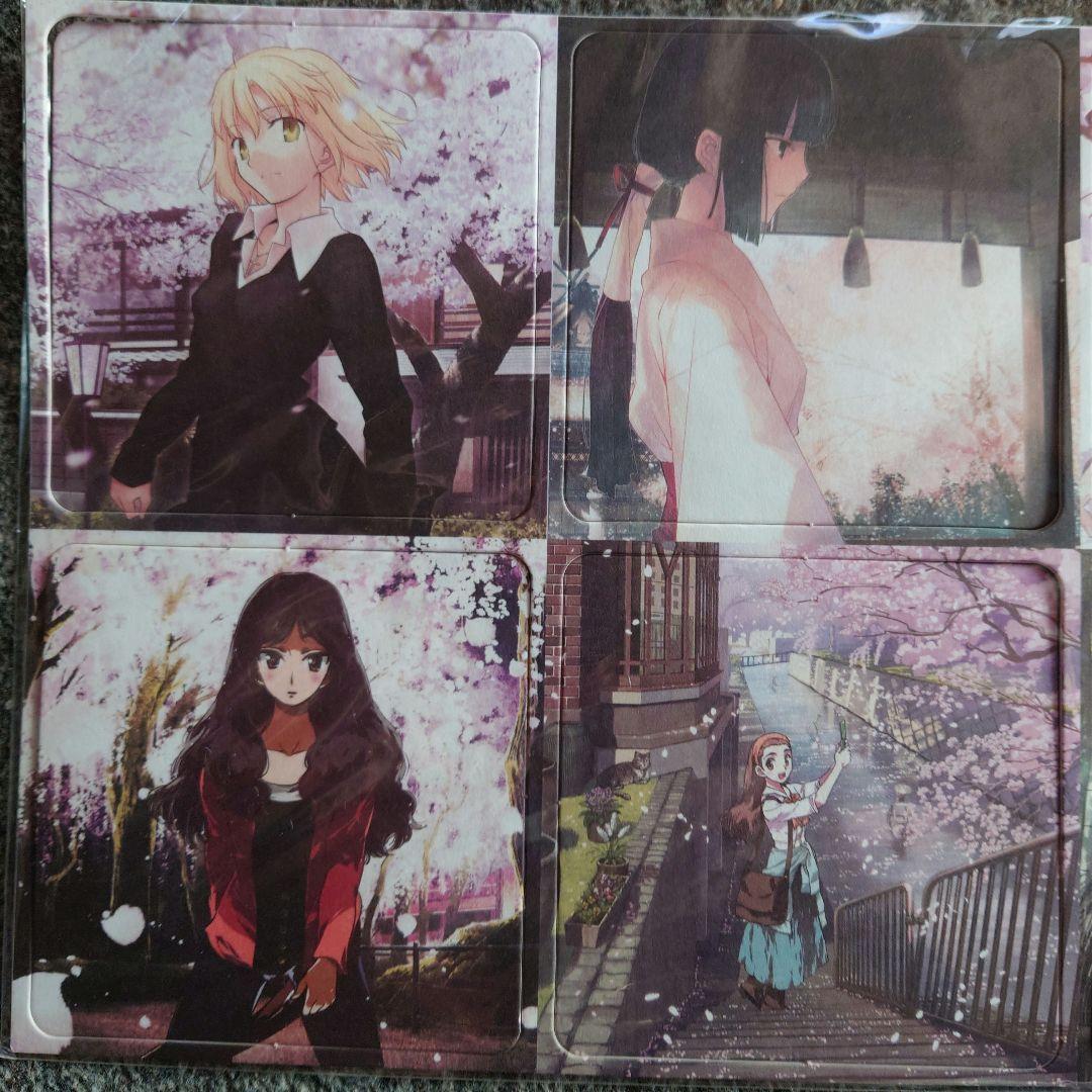 Rubicon Hearts 京都、春 大判同人誌、紙製コースター セット