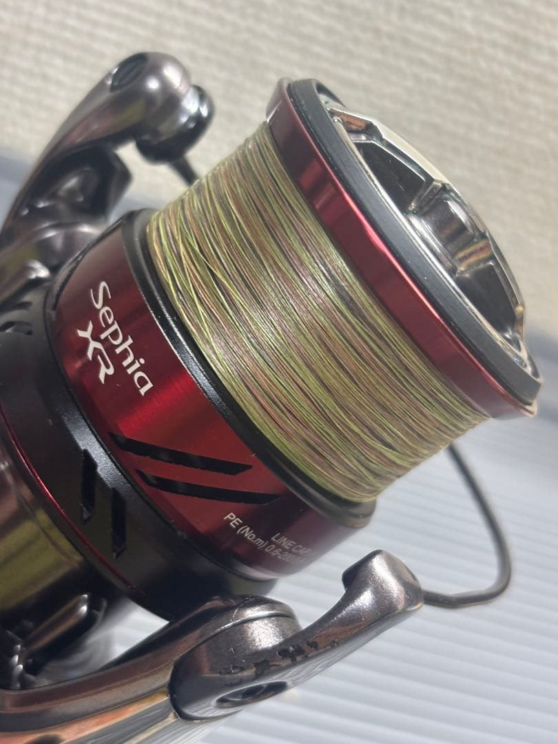 【中古】シマノ　セフィアXR3000SDHHG ダブルハンドル　エギング