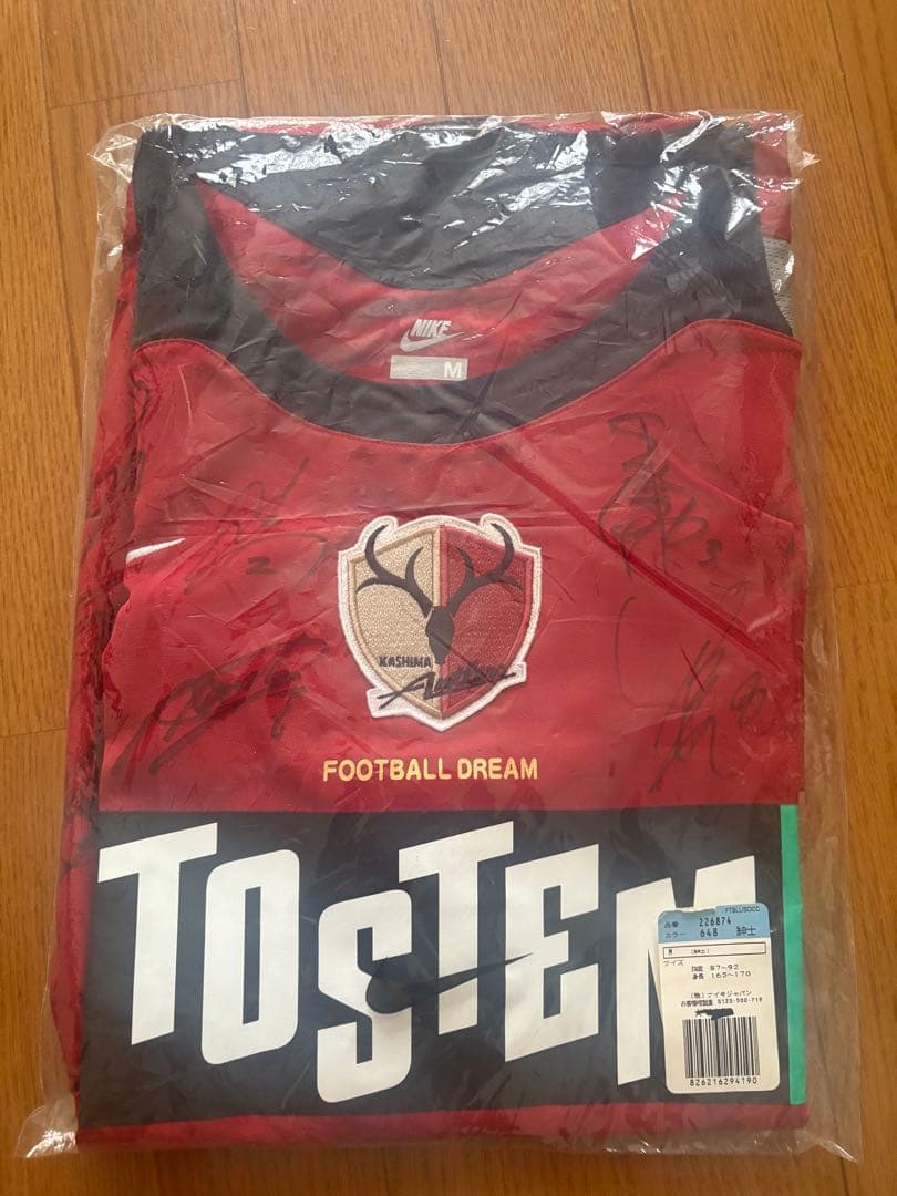 Kashima Antlers 12番 全選手直筆サイン入りシャツ