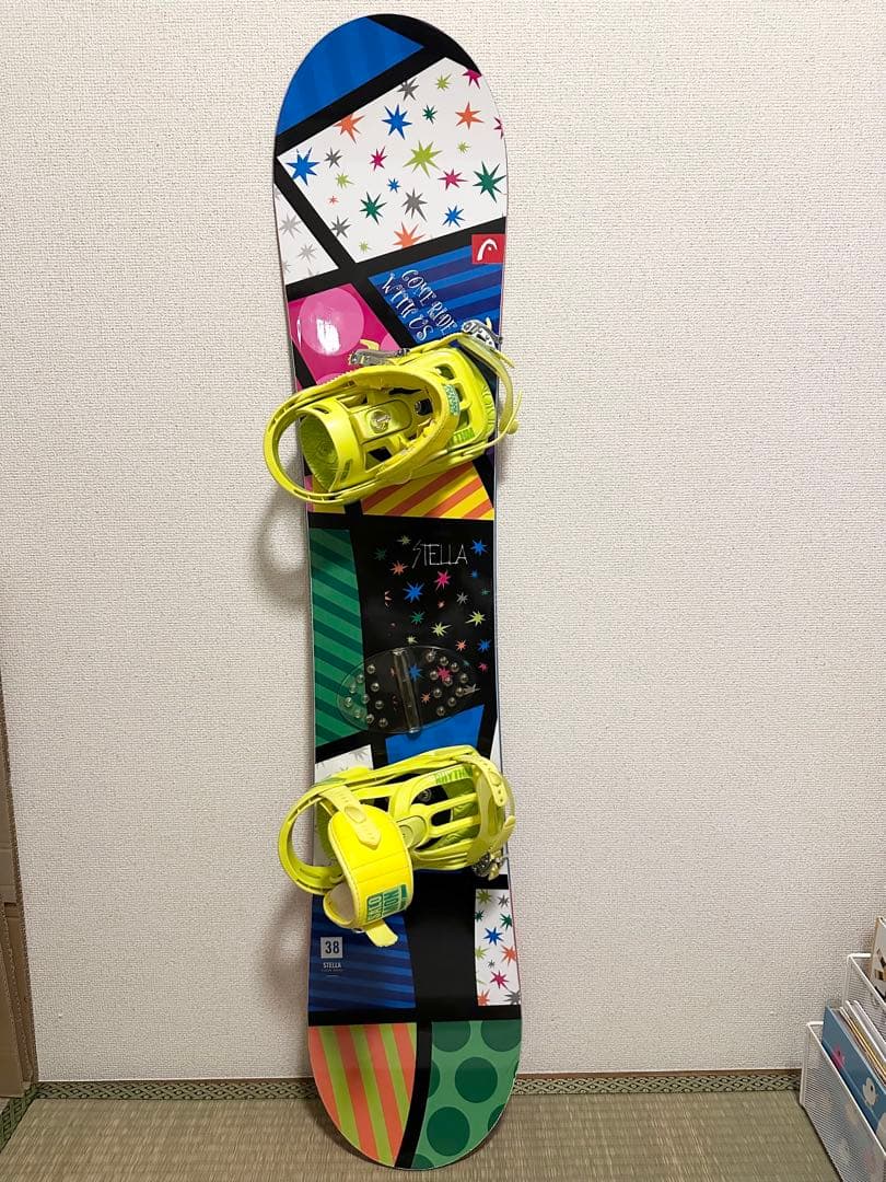 HEAD STELLA 138cm スノーボード ビンディング　レディース Jr