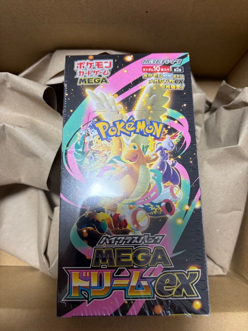 ポケモンカードゲーム MEGA ドリームEX 1箱