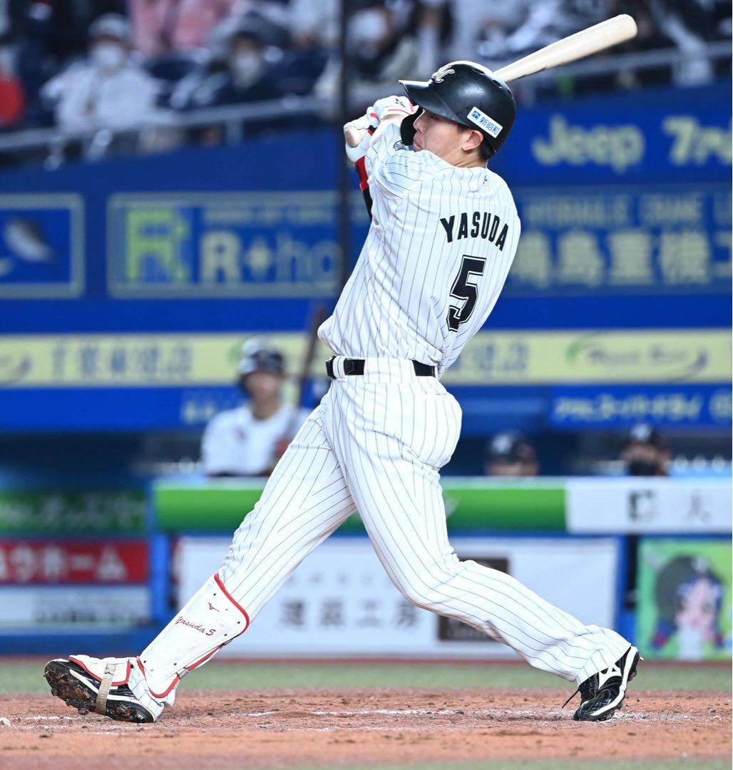【プロ使用品】安田尚憲　千葉ロッテマリーンズ　スパイク　ミズノプロ　支給品