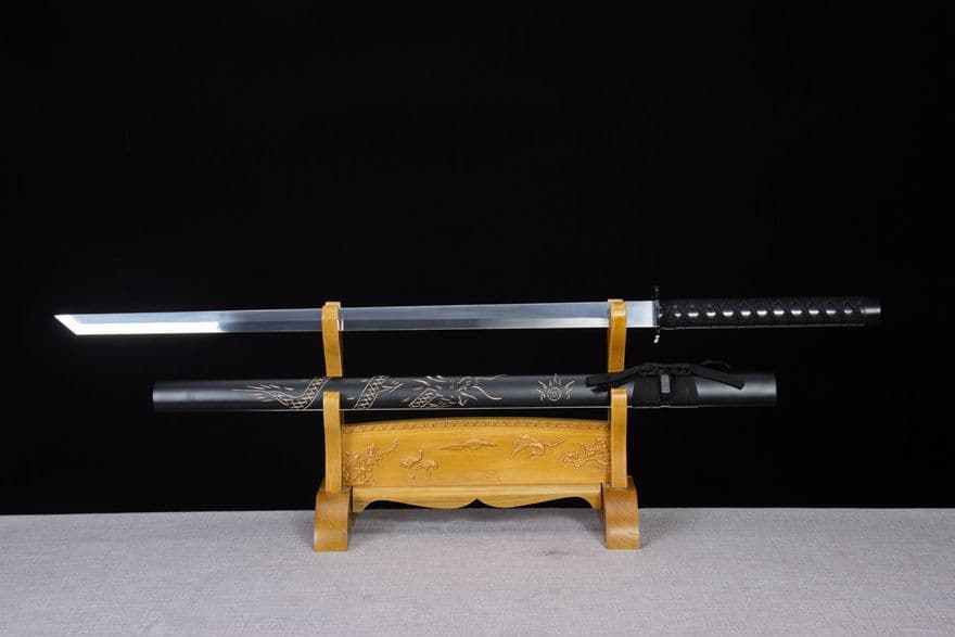 刻龍唐刀3点セット 武具　刀装具　日本刀　模造刀   居合刀