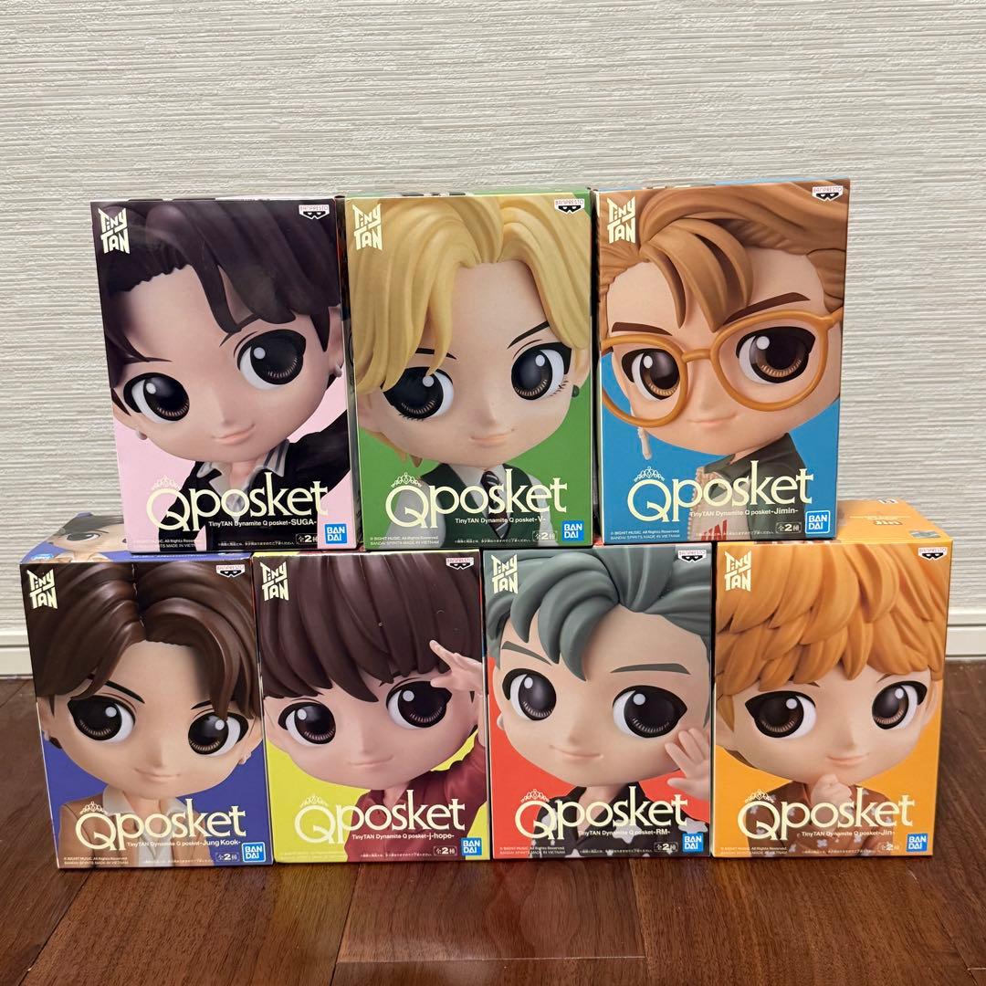BTS Qposket フィギュア 7体全員Dynamite衣装 タイニータン