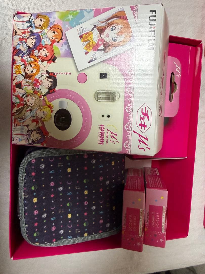 instax mini 8+　ラブライブ　μ's チェキ