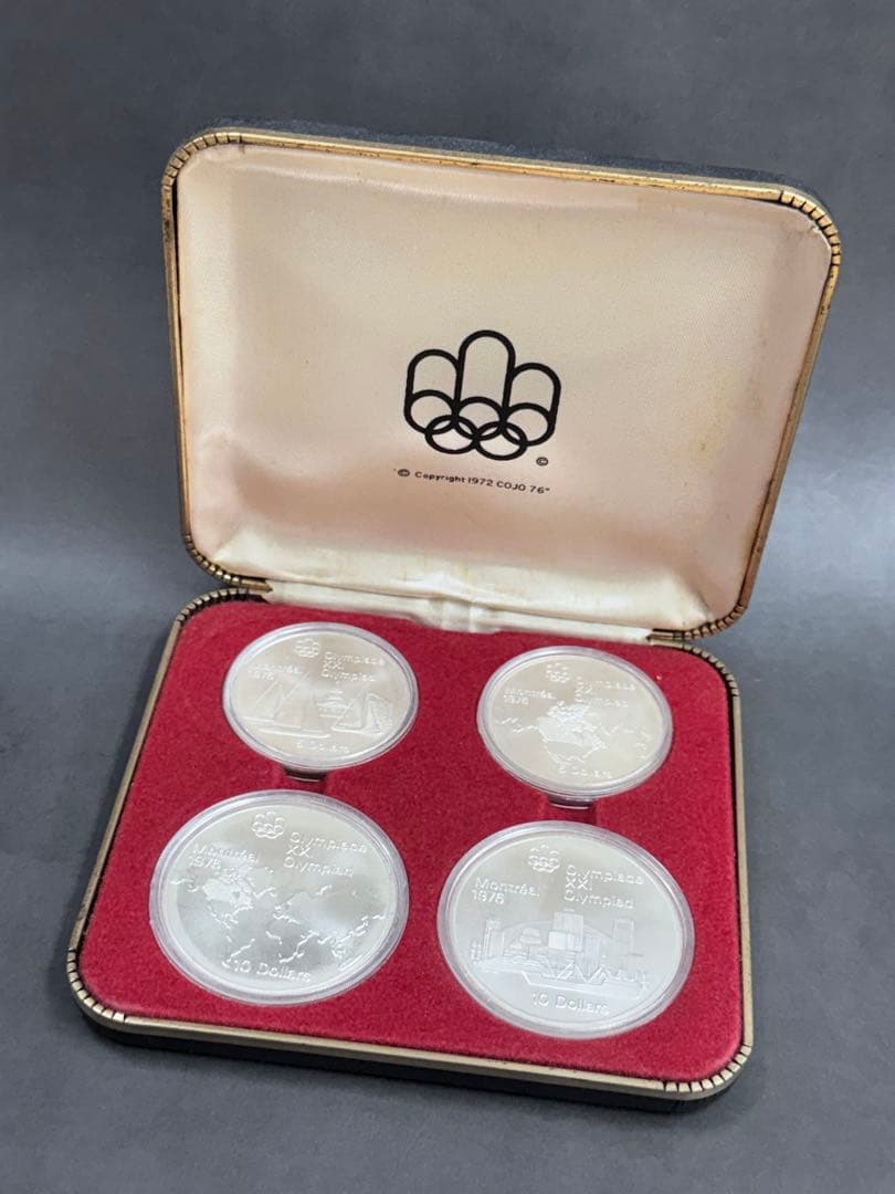 【⭐️価格高騰❣️激レア⭐️】1976年モントリオールオリンピック記念銀貨セット