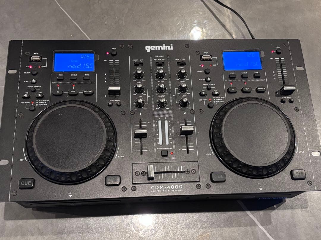 Gemini CDM-4000 DJメディアプレーヤー