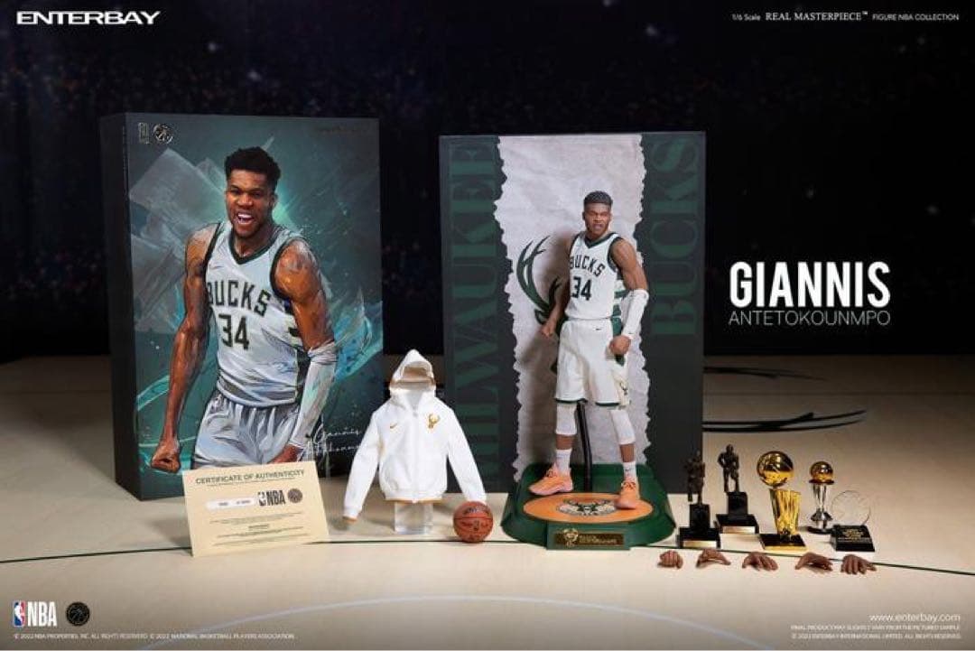 ENTERBAY RM-1088 ヤニス・アデトクンボ　 1/6 Giannis