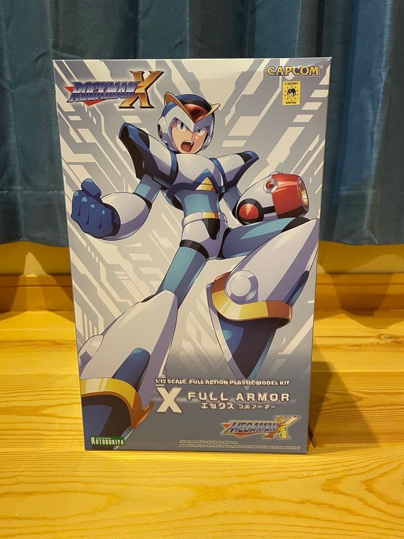 ロックマンXフルアーマー　FULL ARMOR プラスチックモデルキット