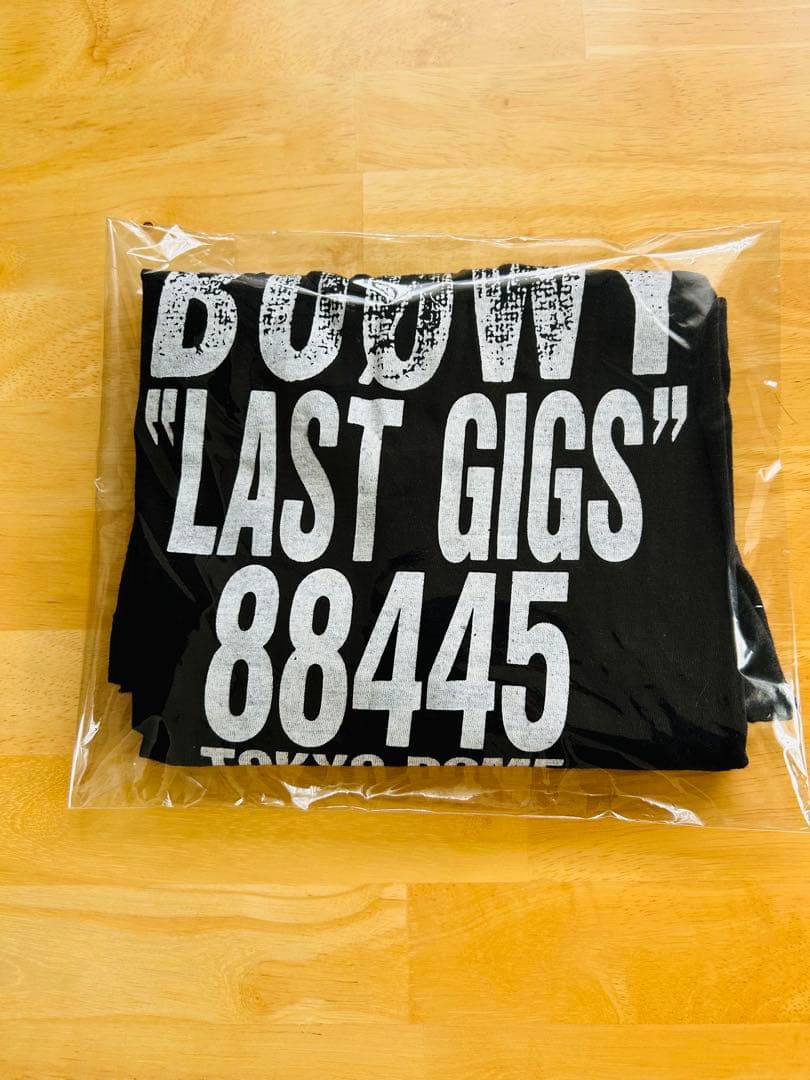 BOOWY LAST GIGS タンクトップ ブラック　当時物