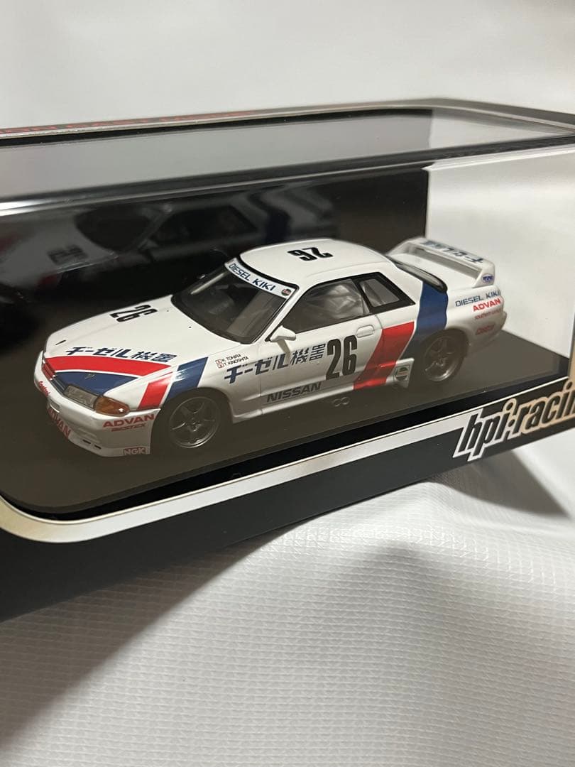 hpi ヂーゼル機器GT-R BNR32 1990 N1 1/43