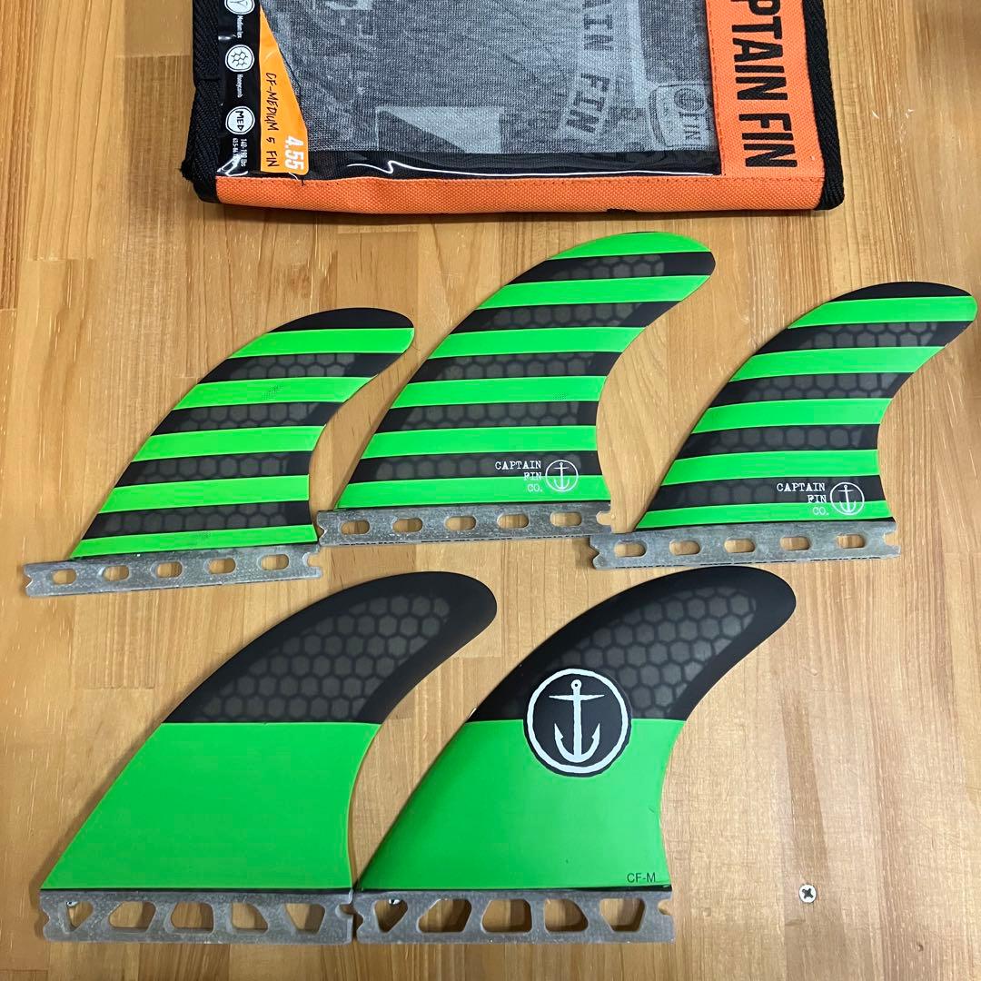 Mサイズ CAPTAIN FIN CF 5FIN キャプテンフィン フィン