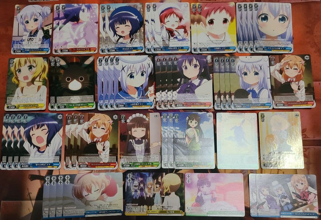 ご注文はうさぎですか?　ごちうさ　デッキ　ヴァイスシュヴァルツ