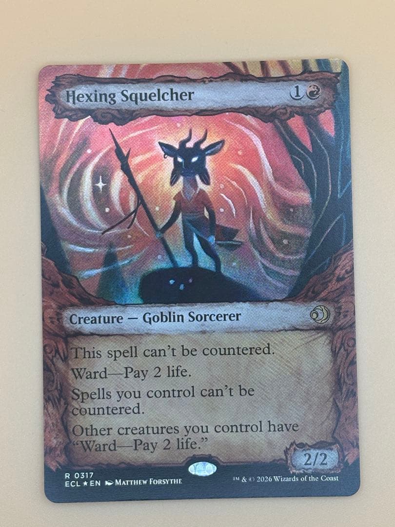 MTG ショーケース 呪詛の壊し屋　foil 英語